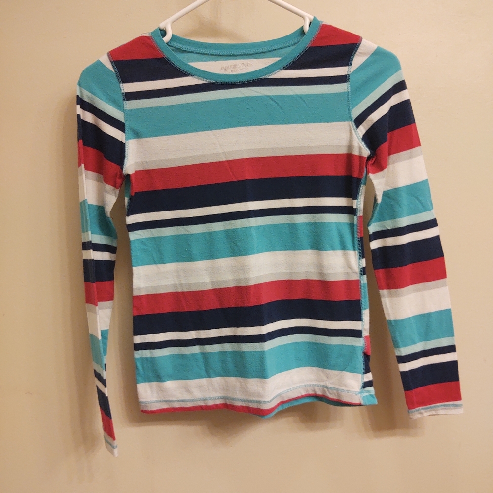 Striped long-sleeve